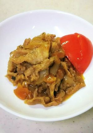 豚の福神漬け焼き-レシピのメイン写真