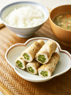 豚肉のいんげん豆巻き-レシピのメイン写真