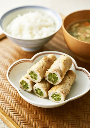 豚肉のいんげん豆巻き-レシピのメイン写真
