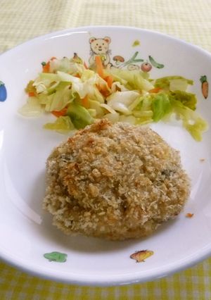 【学校給食】焼きメンチカツ-レシピのメイン写真