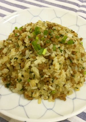 ご飯控えめ☆大根入り韓国風チャーハン-レシピのメイン写真