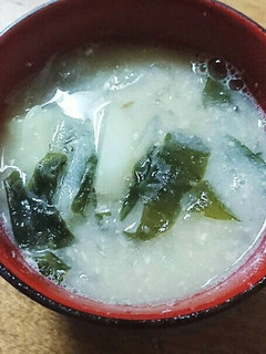 祖母が作ってくれた味噌汁☆-レシピのメイン写真