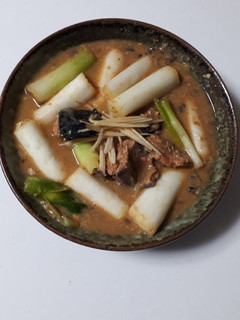 ネギが主役のサバ缶の味噌煮-レシピのメイン写真