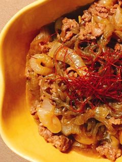 新玉ねぎたっぷり☆すき煮-レシピのメイン写真