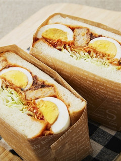 トマトソースのさばサンド-レシピのメイン写真