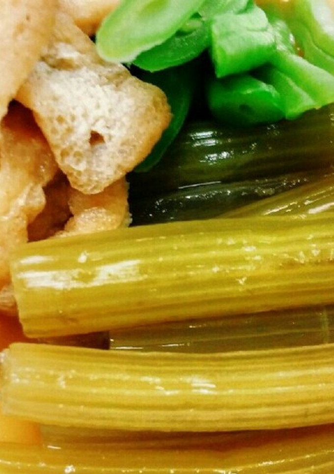 ふきと油揚げの煮物-レシピのメイン写真
