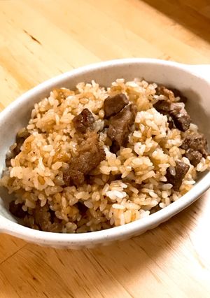 ステーキ炒飯-レシピのメイン写真
