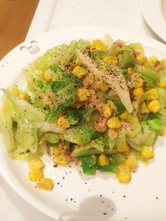 キャベツナコーン-レシピのメイン写真