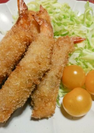 肉巻きエビフライ-レシピのメイン写真