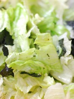 簡単すぎておいしいレタスのサラダ-レシピのメイン写真