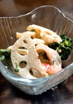 簡単おもてなし惣菜✨デリ風レンコンサラダ-レシピのメイン写真