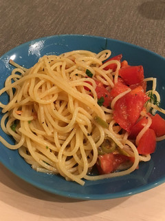 トマトとアンチョビの冷製パスタ-レシピのメイン写真