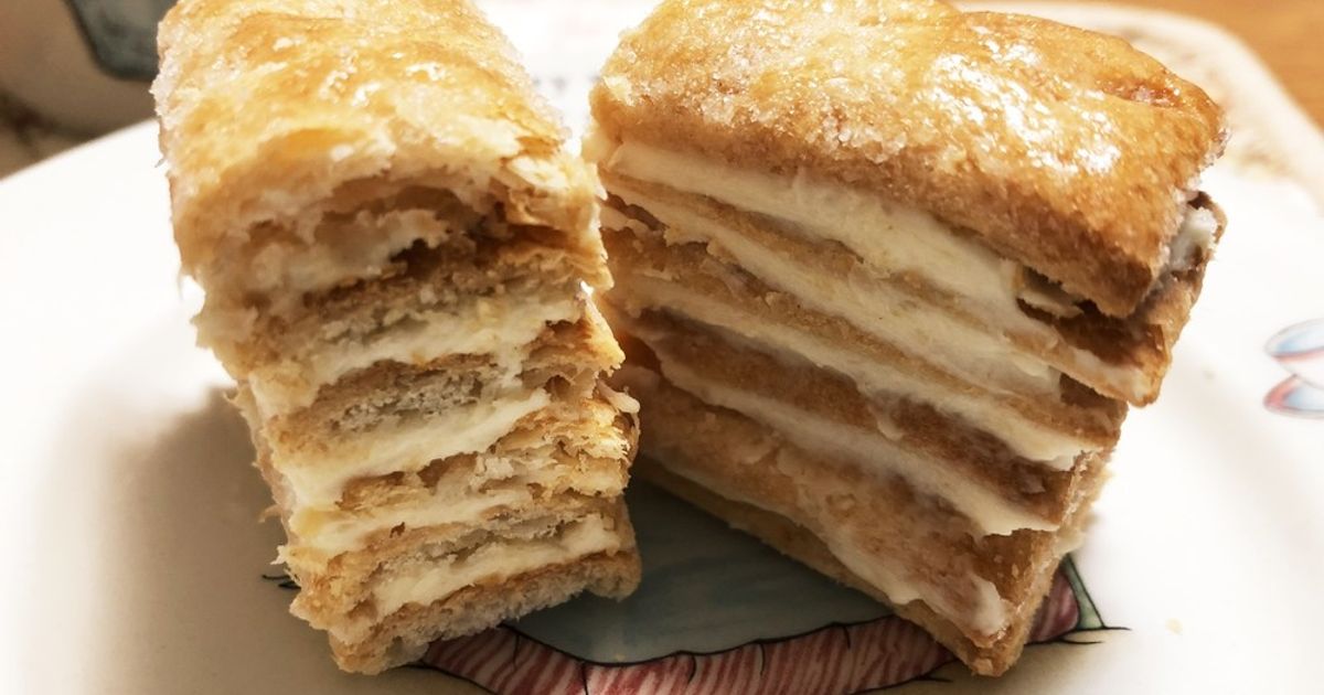 ミルフィーユページ 手抜きで良いよね！サクサクミルフィーユ by 羊の台所 【クックパッド