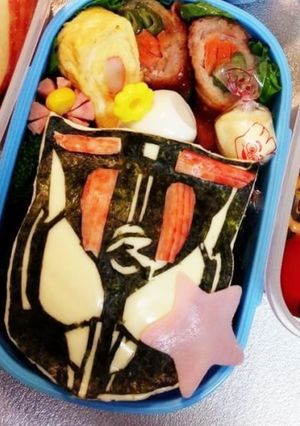 キャラ弁 仮面ライダー-レシピのメイン写真