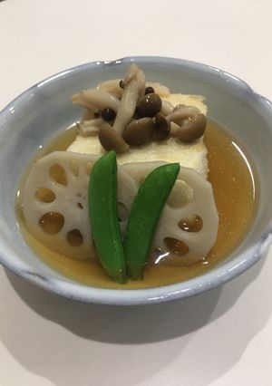 揚げだし豆腐-レシピのメイン写真