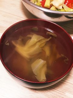 キャベツとささみのコンソメスープ-レシピのメイン写真