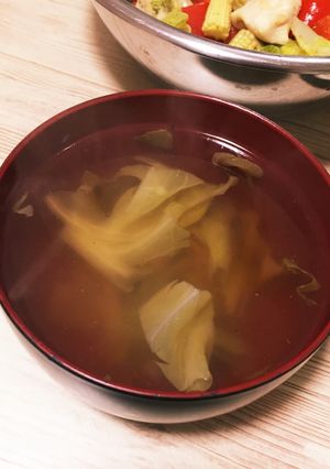 キャベツとささみのコンソメスープ-レシピのメイン写真