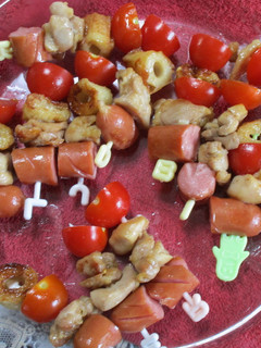 子供が喜ぶピックで串さしの焼き鳥‼旨い❢-レシピのメイン写真