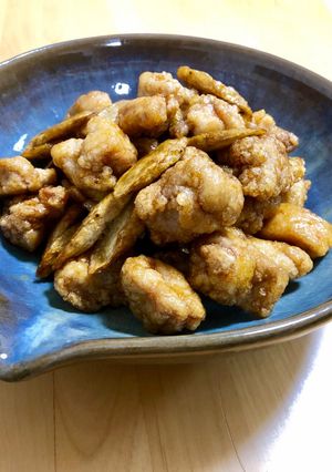 大人気の学校給食♡チキンチキンごぼう♡-レシピのメイン写真