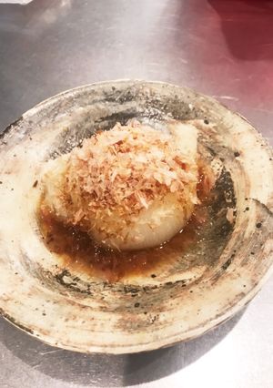 レンジで簡単!新玉ねぎ丸ごとおかかのせ-レシピのメイン写真