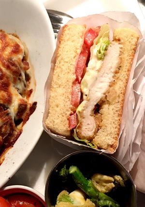 チキンカツBLTサンド-レシピのメイン写真