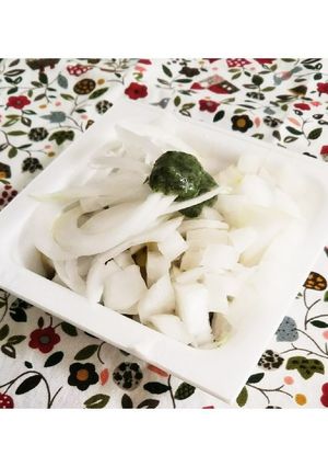 新玉ねぎ納豆＊紫蘇風味-レシピのメイン写真