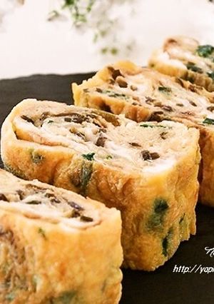 塩昆布とニラのほんのり甘い☆卵焼き-レシピのメイン写真
