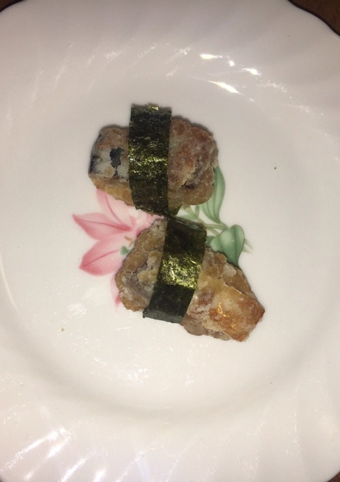 海苔巻き鯖揚げ-レシピのメイン写真