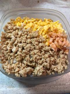 鶏そぼろ三色弁当-レシピのメイン写真