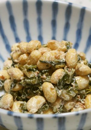 大豆と大根葉のふりかけ♪サラダ-レシピのメイン写真