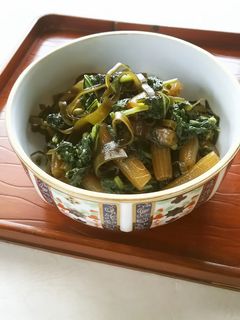 【野菜ソムリエ】ふきの佃煮-レシピのメイン写真