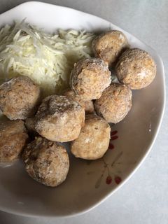 業務スーパー冷凍肉だんごで唐揚げ肉だんご-レシピのメイン写真