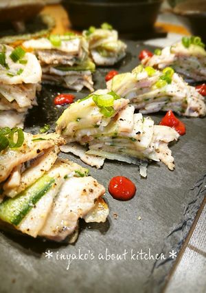 豚肉と胡瓜の重ね蒸し-レシピのメイン写真