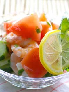 魚介とフレッシュトマトのサラダ-レシピのメイン写真