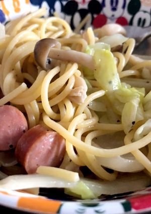 豆乳野菜パスタ-レシピのメイン写真
