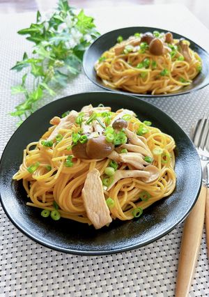 市販のたれで時短・簡単！スタミナパスタ-レシピのメイン写真