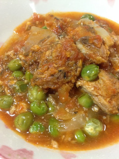 新玉葱と鯖缶のトマト煮込み-レシピのメイン写真
