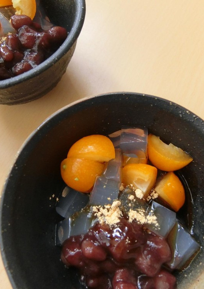 きんかんのあんみつ-レシピのメイン写真