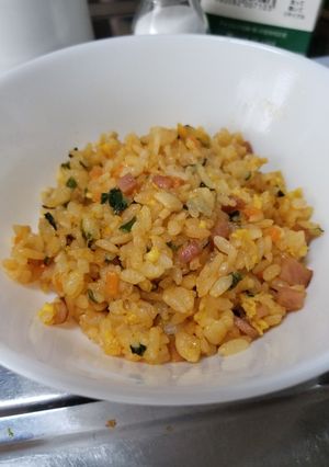 プチッと鍋でキムチチャーハン-レシピのメイン写真