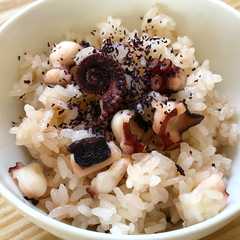 รูปของ 蛸飯★たこの炊き込みご飯