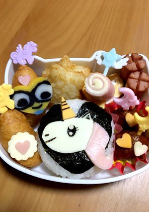 キャラ弁 ユニコーン☆-レシピのメイン写真