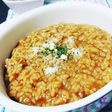 すき焼きのあまりで☆和風チーズリゾット☆