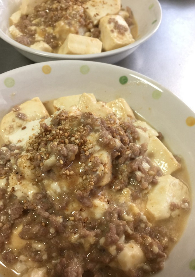 そぼろ豆腐味噌マヨ 簡単 節約-レシピのメイン写真