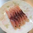 釣ったイナダで 生ハム