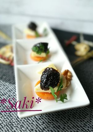 棗(なつめ)とチーズ簡単サイドディッシュ-レシピのメイン写真