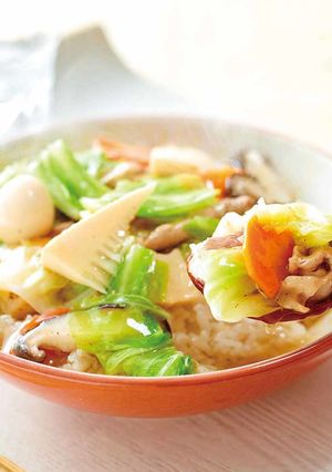 春野菜のうまだし丼-レシピのメイン写真