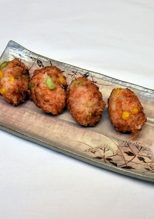野菜とすり身のふんわり揚げ-レシピのメイン写真