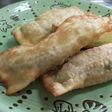 アボカドとチーズの餃子の皮包み揚げ