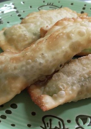 アボカドとチーズの餃子の皮包み揚げ-レシピのメイン写真