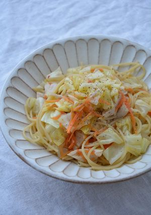 きび酢ドレッシングパスタ-レシピのメイン写真